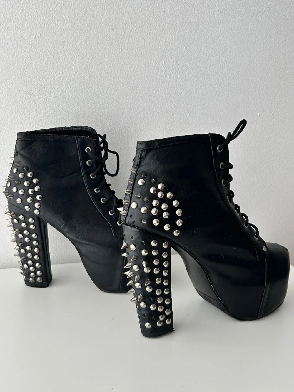 Platform Boots Studded- Lolita Style - Picture 2 of 5
